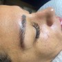 Eyebrow lamination with Tint