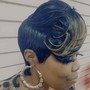 Pixie cut quick weave