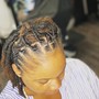 Half Head (short hair) Plaits/ Twists