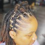 Half Head (short hair) Plaits/ Twists