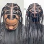 MENS BOX BRAIDS BRICKLAY PARTING ONLY