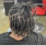 Half Head Loc Retwist