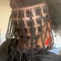 Two Strand Twist on Natural Hair (natural parts)