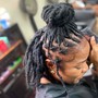 COMB RETWIST + LOC REPAIRS ( 21 -30 REPAIRS)Shampoo included