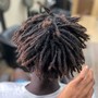 COMB RETWIST + LOC REPAIRS ( 21 -30 REPAIRS)Shampoo included