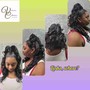 Natural Twists Updo