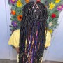 Large Boho Knotless Braids