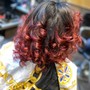 Semi-Perm Color (Natural Hair)