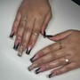 Long acrylic Full set