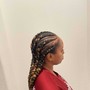 4 feed in stitch braids