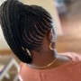 Large Passion twist bob length