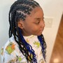 Kid's Braids natural age 10  and under