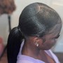 Classic ponytail