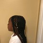 Large Knotless Braids