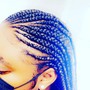 Med Knotless Braids