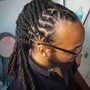 Men's side Cut and Braids