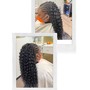 Half feed ins / half sew ins