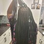 Large knotless Braids