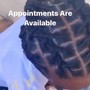 Instant Locs-Mid hair length 8”-10”