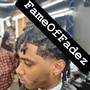 Fade, Beard, Hot Towel Service, Facial, Eyebrows Shape Up, Shampoo & Conditioner,