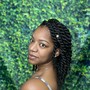 Large Senegalese Twists (Shoulder Length)