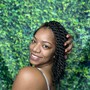 Large Senegalese Twists (Shoulder Length)