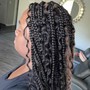 Boho  box Braids