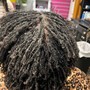 Simple braid down/ 2 strand scalp twist