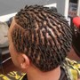 Two strand twist no cut