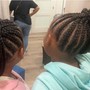 Kid's Braids bar