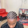 Men bun/ Men braids