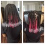 Knotless  Braids medium/mid back