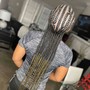 Two toned Knotless braids