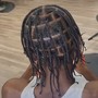 Natural Hair Cornrows medium