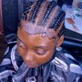 Men’s individual braids (no extension)