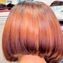 Relaxer and color