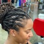 Half Head Loc Retwist