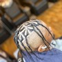 Men or Woman Bun Two Strand Twist