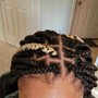 Large feedin ponytail Braids