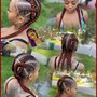 2 Feed In Braids