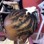 Scalp Braids without weave or beads