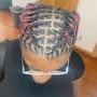 Retwist and up to 6 Barrels Rolls (SHOULDER LENGTH)