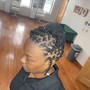 Retwist and up to 6 Barrels Rolls (SHOULDER LENGTH)