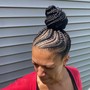 Large Braid Ponytail