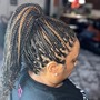 Men cornrows