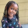 Kid's Knotless Braids (Med or Lg)