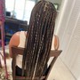 (S) Box Braids | Waist Length