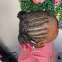 Mini Kids Natural Braided Style