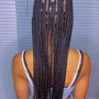 Tribal Natural hair braids (no weave)