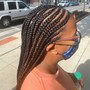 Large Boho knotless Braids